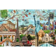Big City Collage Pussel 5000 bitar